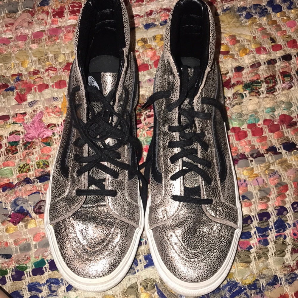 Metallic Sk8-Hi Vans